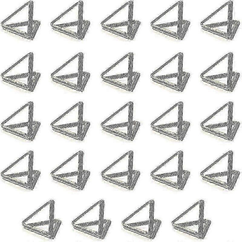 Wedding table seating card holders 24 pcs triangle design