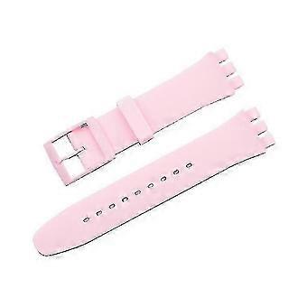 Bracelet en silicone compatible avec Swatch Jelly Three Eyes Classic 12/17/19/20 mm Trigeminal