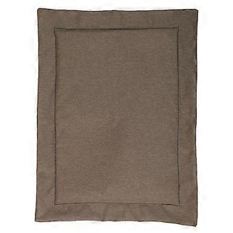 Pet Dog Cat Biteresistant Sleeping Mat Large Four Seasons Universal Removable Pad(brown M)