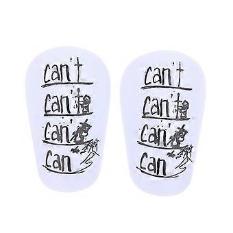 1Pair Mini Football Shin Pad Wear-Resistant Shock Absorbing Leg Protector Lightweight Portable Soccer Training Shank Board