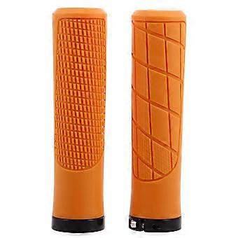 Yellow Rubber Bike Handlebar Grips for Bike 8Pcs Comfortable Non-Slip Grip