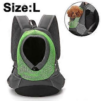Pet Carrier Bapa, Dog Front Pa With Breathable Head Out Design compatible with Small Medium Dogs compatible with Travel Hike Outdoor