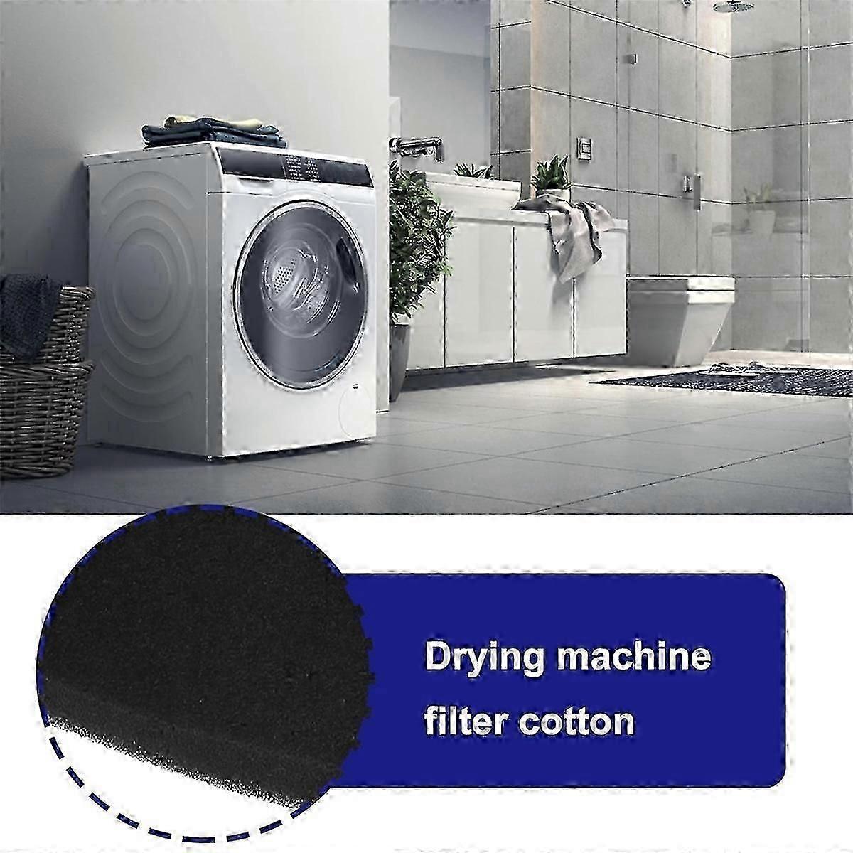 6 Pieces Dryer Sponge Filter Mat, Replacement for Bosch 12022801, Fits Constructa Models