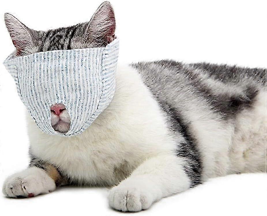 Cotton Grooming Muzzle Anti Bite Medium