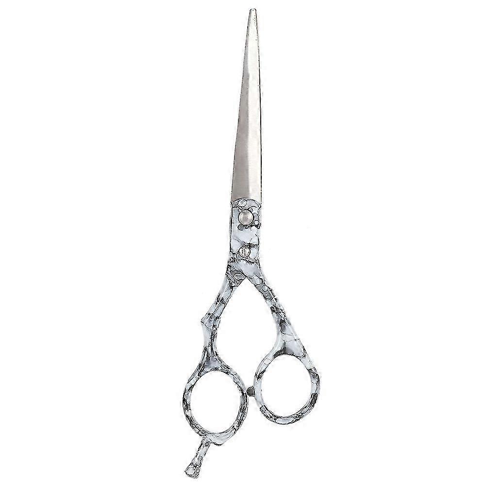 Aluminum Marbling Pattern Split Scissors for Hair Cutting Use