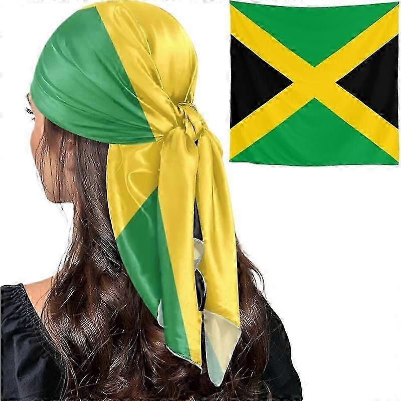 Skin-Friendly 70cm Square Fan Scarf