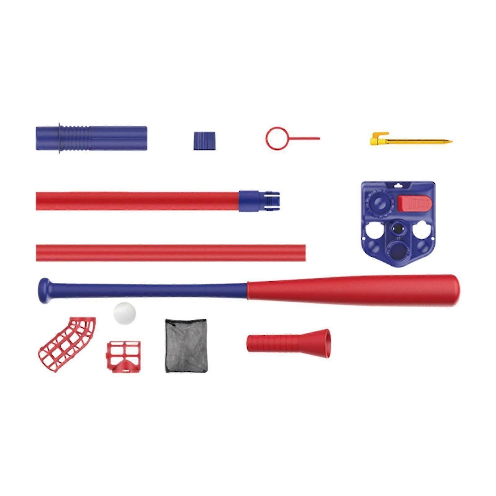 Kids Baseball Pitching Machine Retractable Bat Practice Christmas Gift