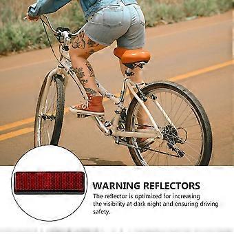 Warning Reflectors Practical Rear Reflectors for Bike 10Pcs Assorted Colors