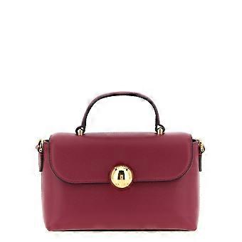 Furla Red Calfskin Handbag