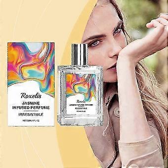 1pcs Jasmine Fresh Perfume for Women, Natural Fragrance with Pepper and Patchouli, Portable Elegant Long-Lasting Scent