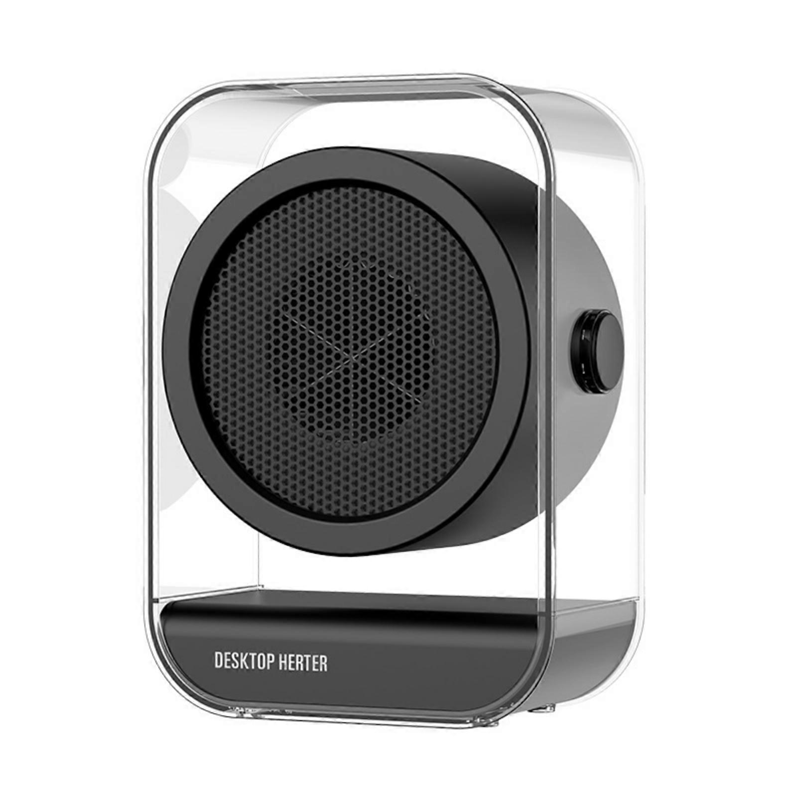 Two-Level Heat Modes Desktop Heater | Adjustable Two-Speed Temperature Overheat