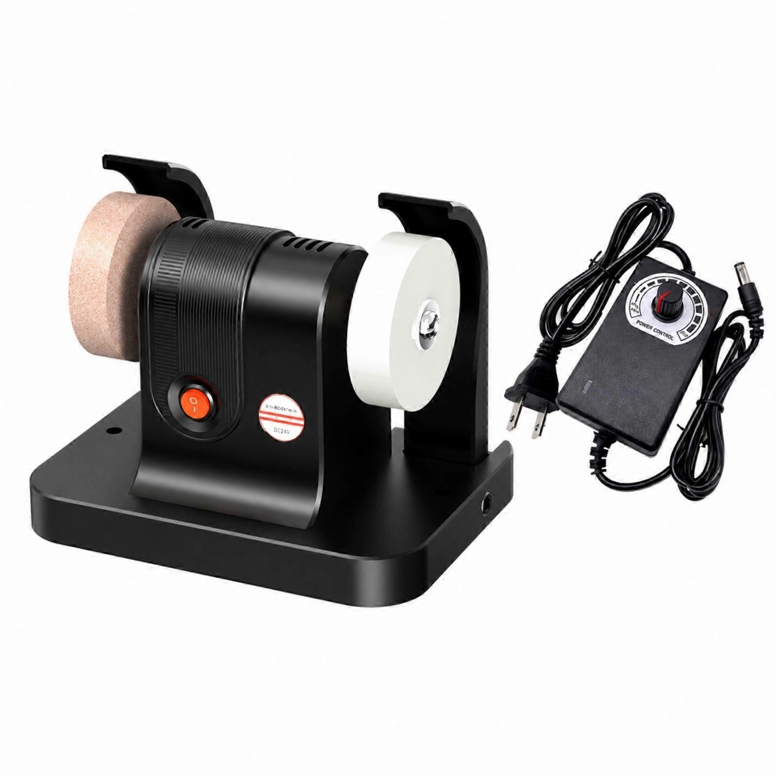 Bench Polisher | 8 gear Adjustable Control, Space Saving Compact Design, Mini