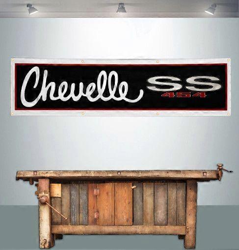 CHEVELLE SS 454 BANNER FLAG HF0306