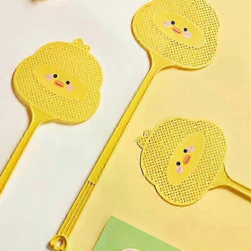 Yellow Duck Fly Swatter Flexible Mesh