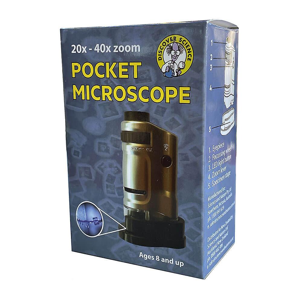 High Quality Educational Discover Science Pocket Microscope Perfect Gift