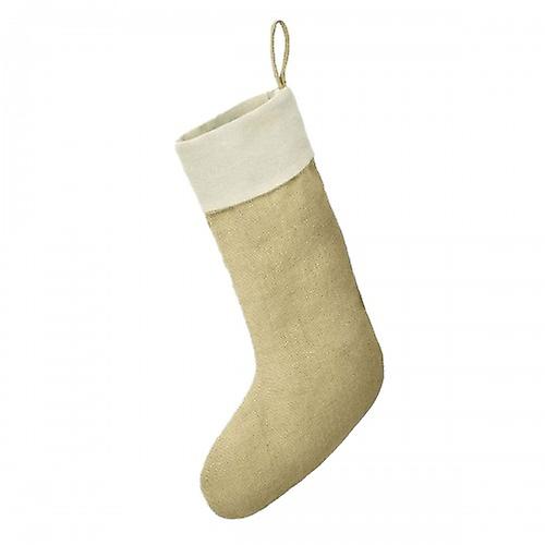 Brand Lab Jute Christmas Stocking