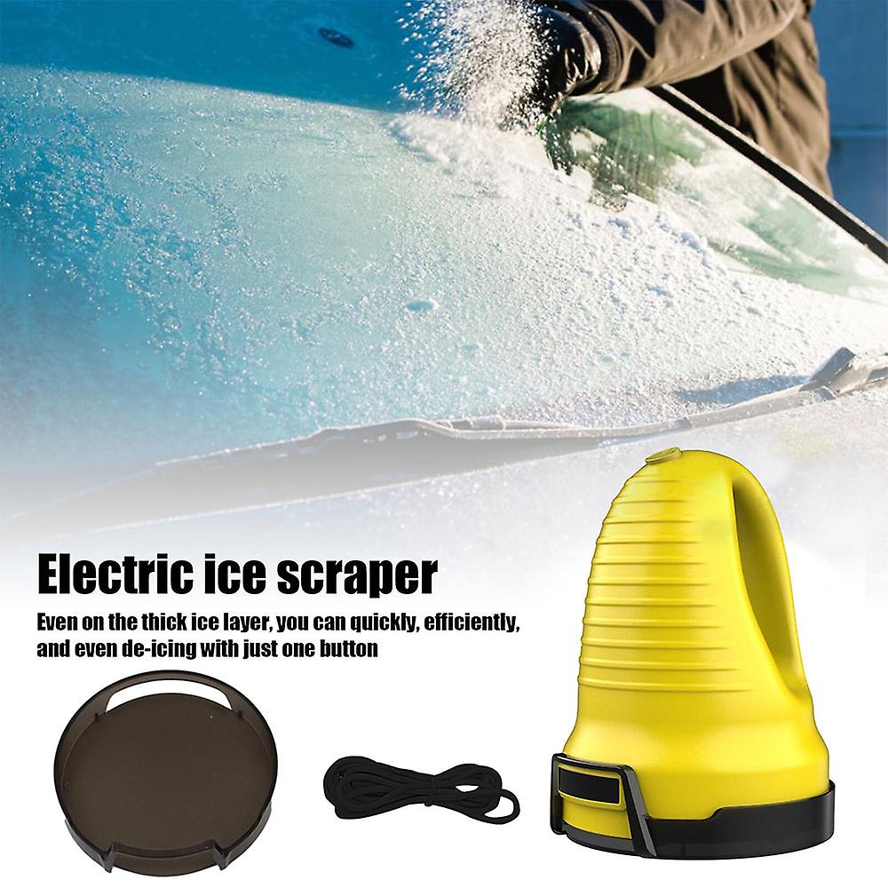 Automobile Electric Heated Snow Removal Usb Rechargeable Car Ice Scrape Auto Window Windshield Glass Defrost Clean Tools
