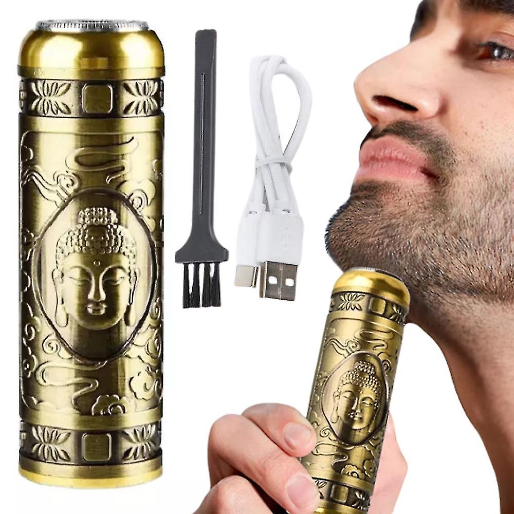 Men Portable Mini Electric Shaver Razor Washable Rechargeable