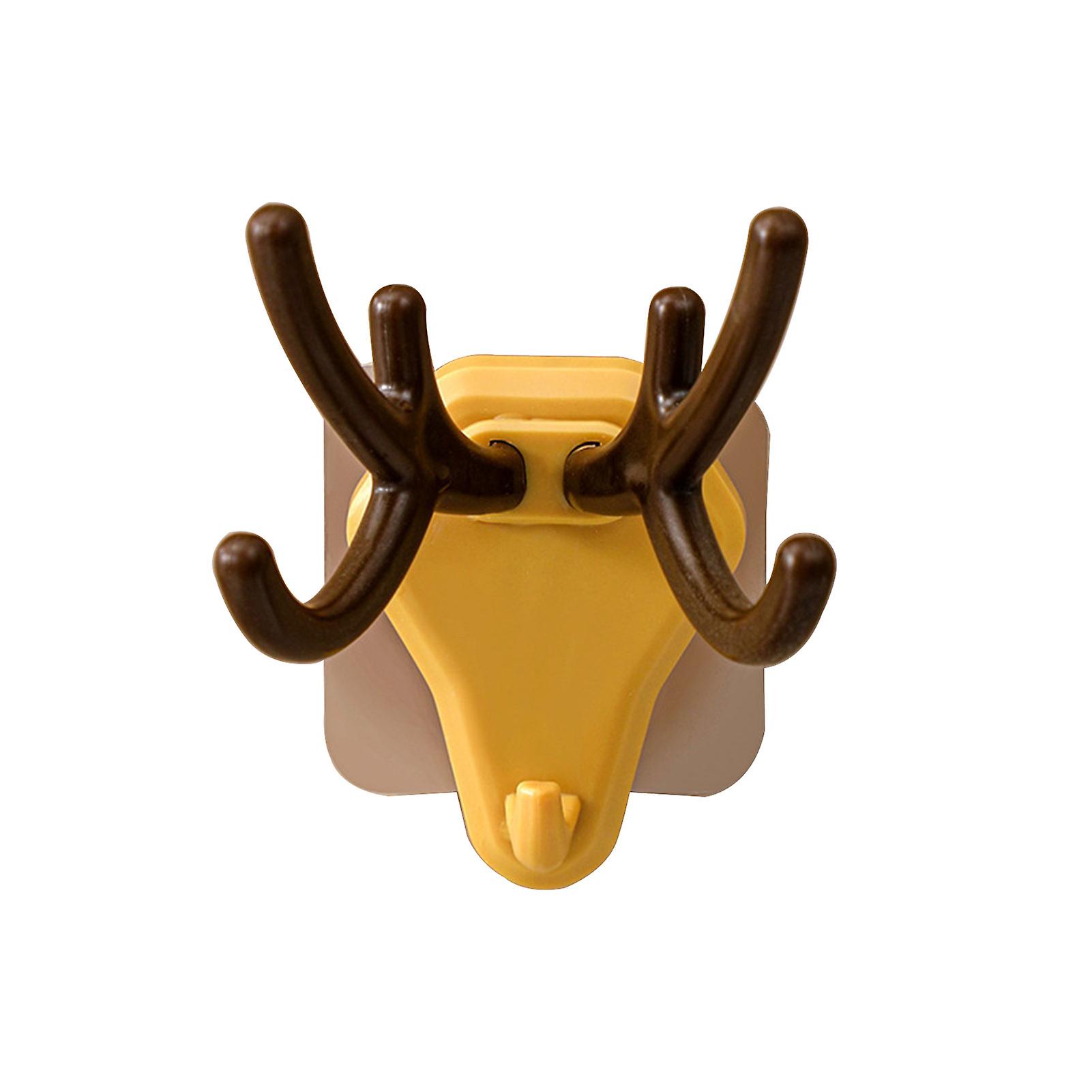 Entryway Decorative Elk Hooks Versatile Multi Purpose Hooks