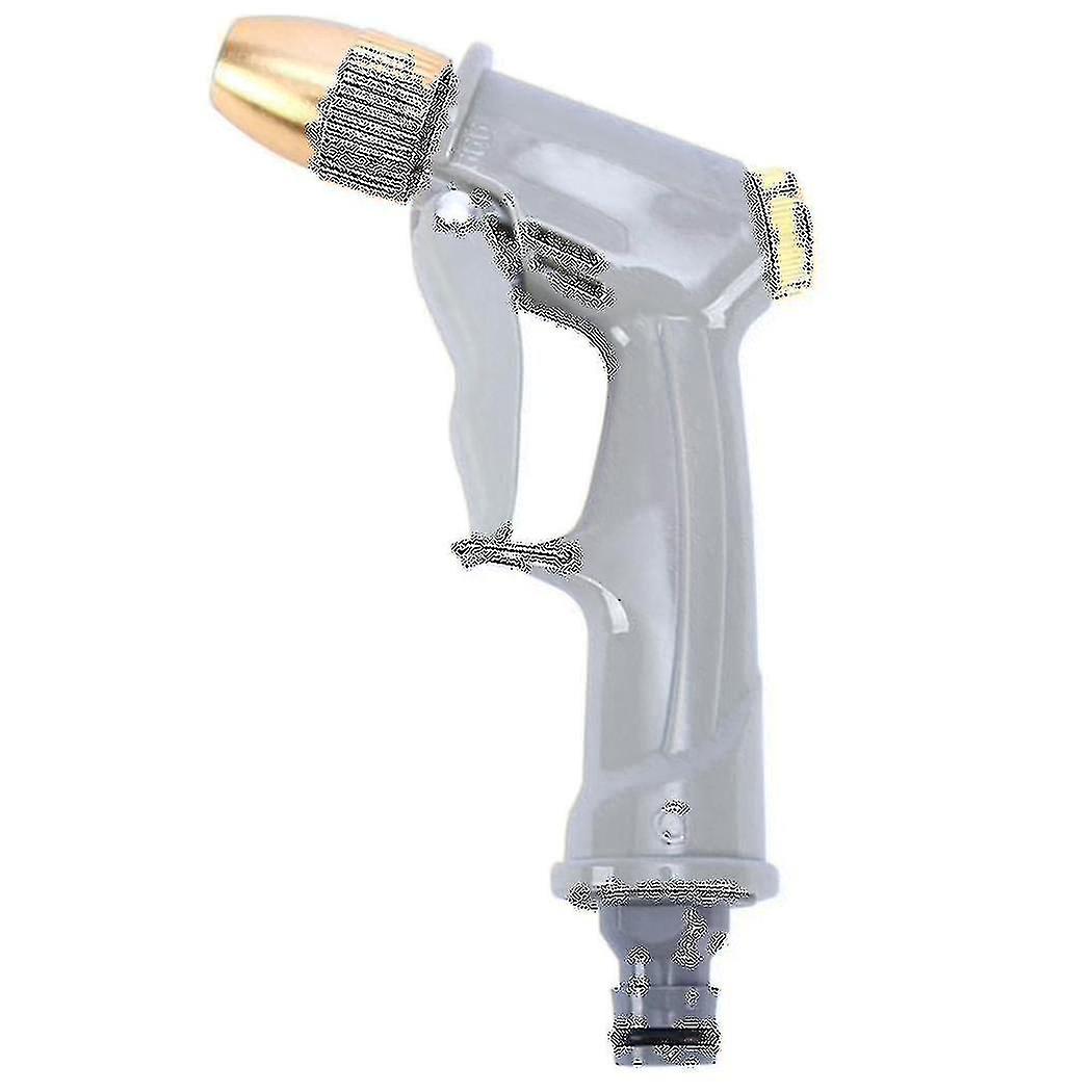 Bärbar högtrycksvattenmunstycke Justerbart metallmunstycke Tvätt bilbricka Trädgårdsvattenslang