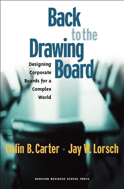 Back To The Drawing Board by Colin B. Carter Hardback Book