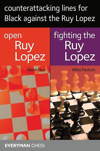 Counterattacking Lines For Black Against The Ruy Lopez by Milos Pavlovic Paperback Book