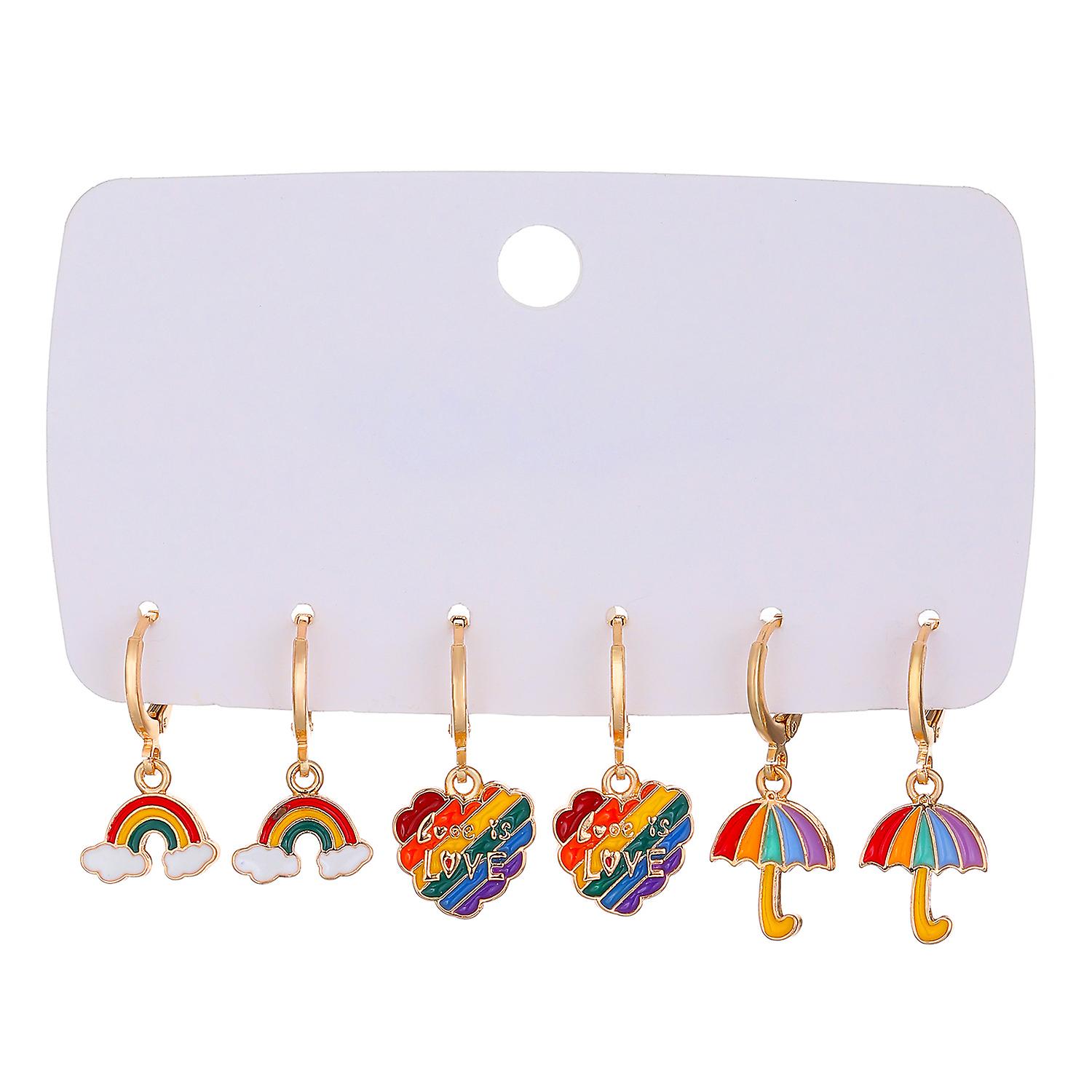 Love Earrings Set For Couples