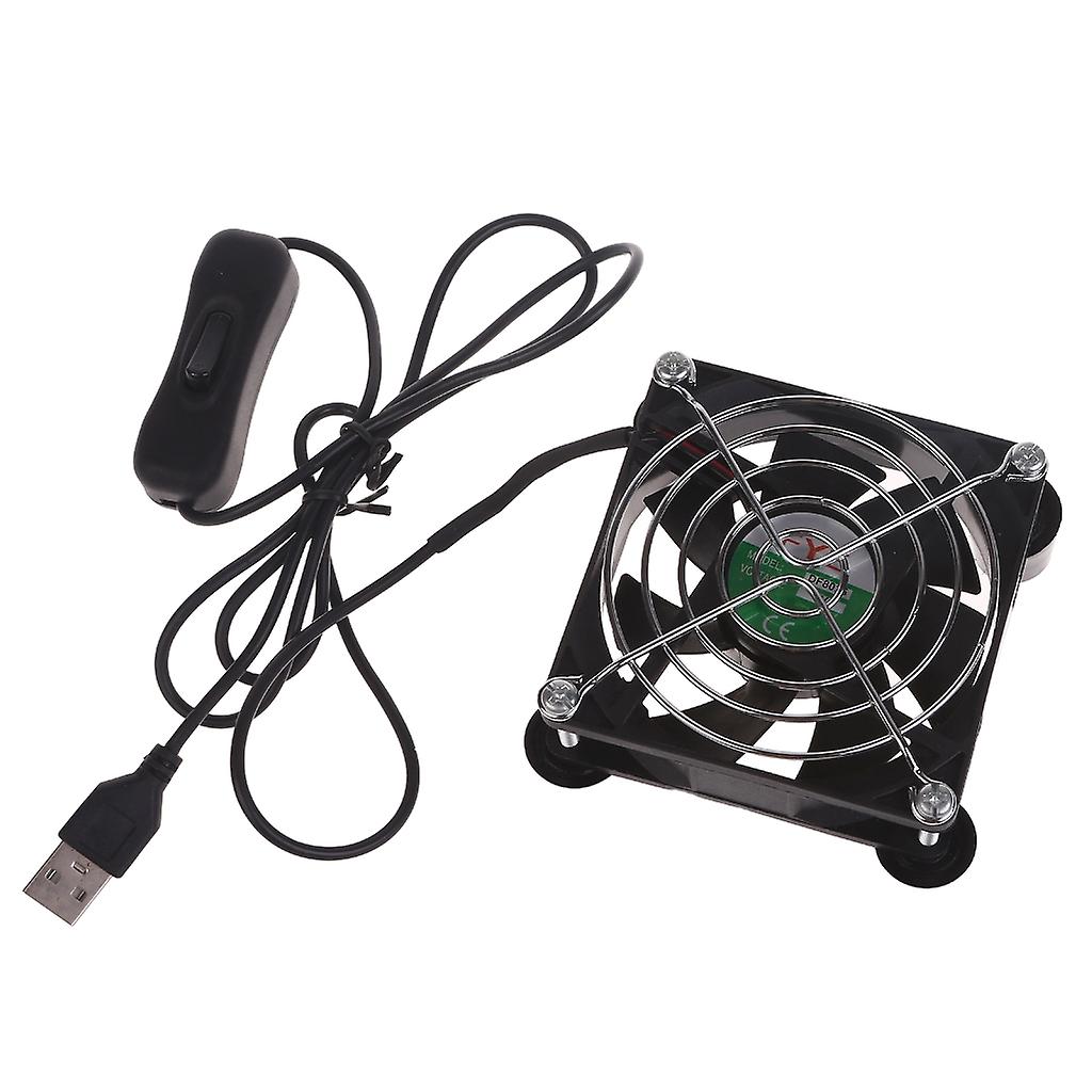 USB Computer Case Cooler with Switch for Household Computer Safety Part