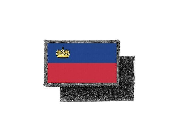 Patch ecusson prints lichtenstein flag badge