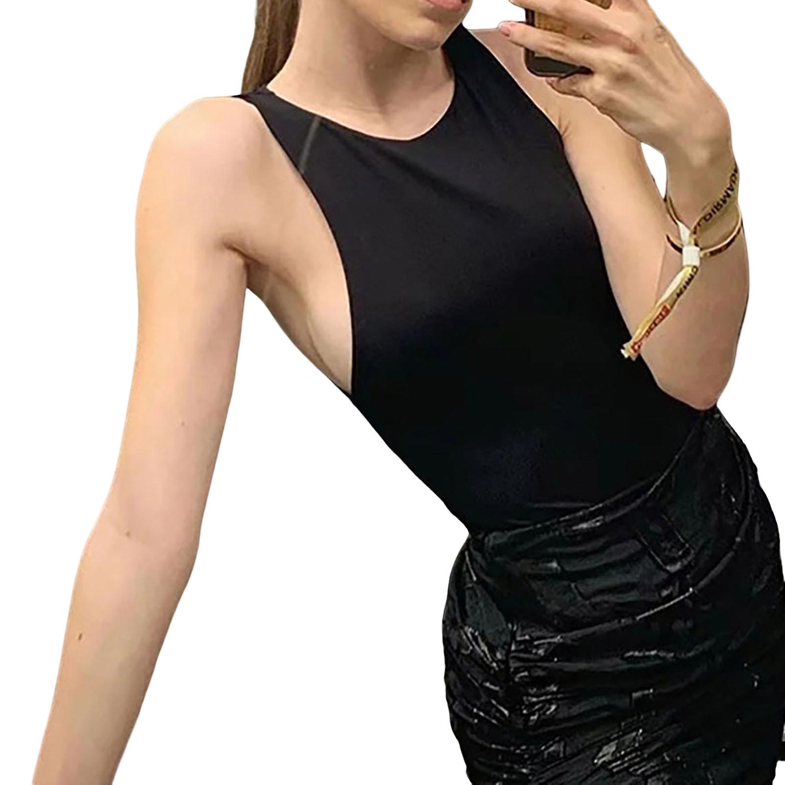 Women's One-piece Bodysuits Sleeveless Shapewear Tank Tops Bodysuits
