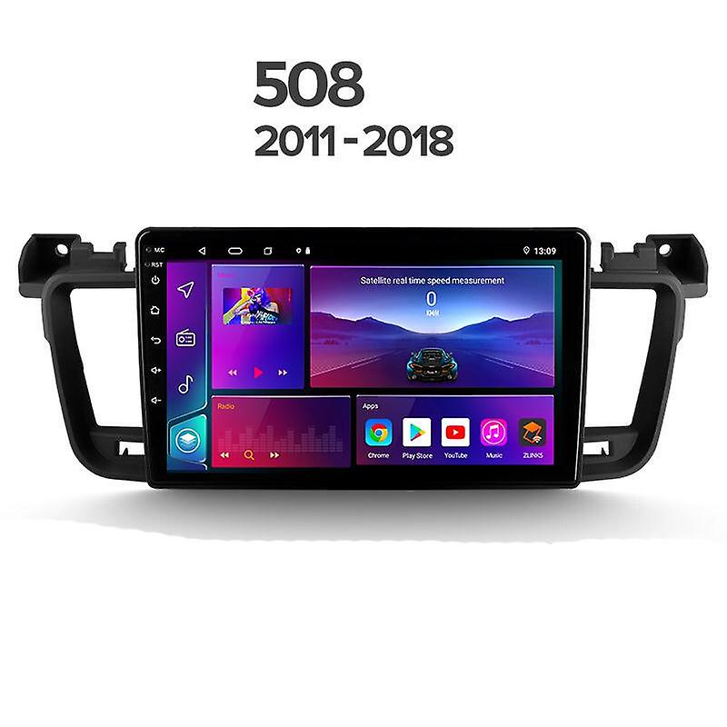 For Peugeot 508 2011 - 2018 Car Radio Multimedia Video Player Navigation GPS Android 2 din DVD