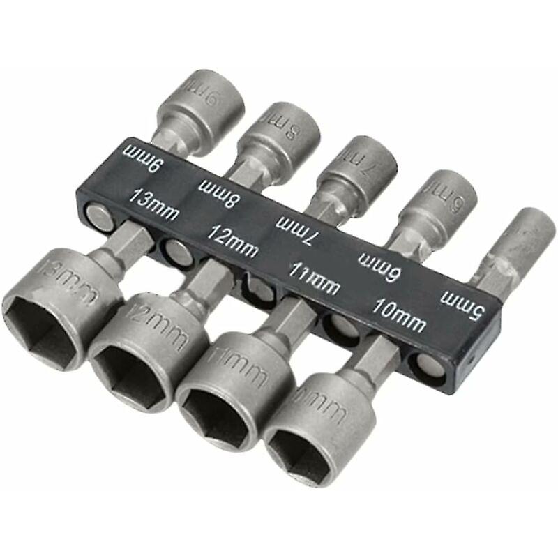 9 Piece Socket Wrench Kit Socket Set Deep Hex Socket Set Socket Set and Bit Set Socket Adapter for Ratcheting Socket Driver Parts