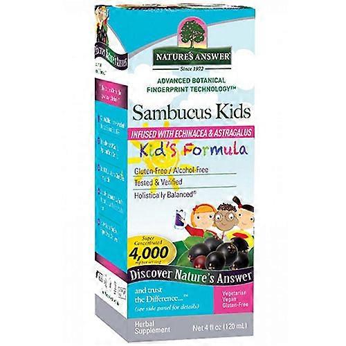 Nature's Answer Sambucus Kids, 4 oz (2er Pack)