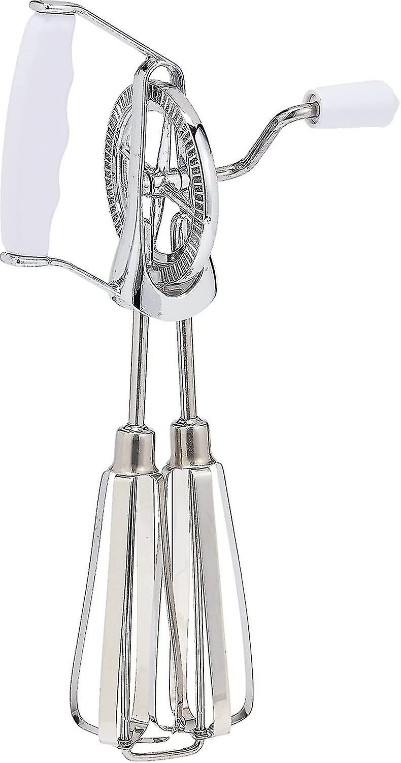 Rotary Hand Whisk, Stainless Steel