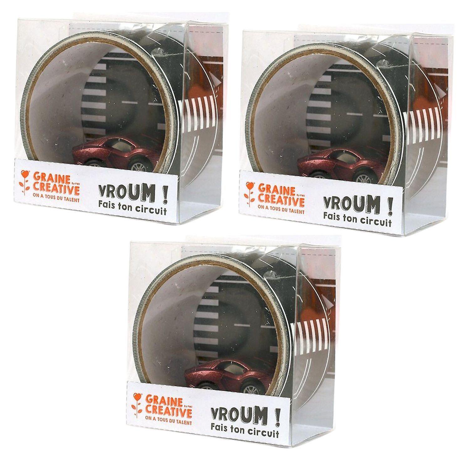 3 car circuit masking tapes - 5 m x 4.8 cm