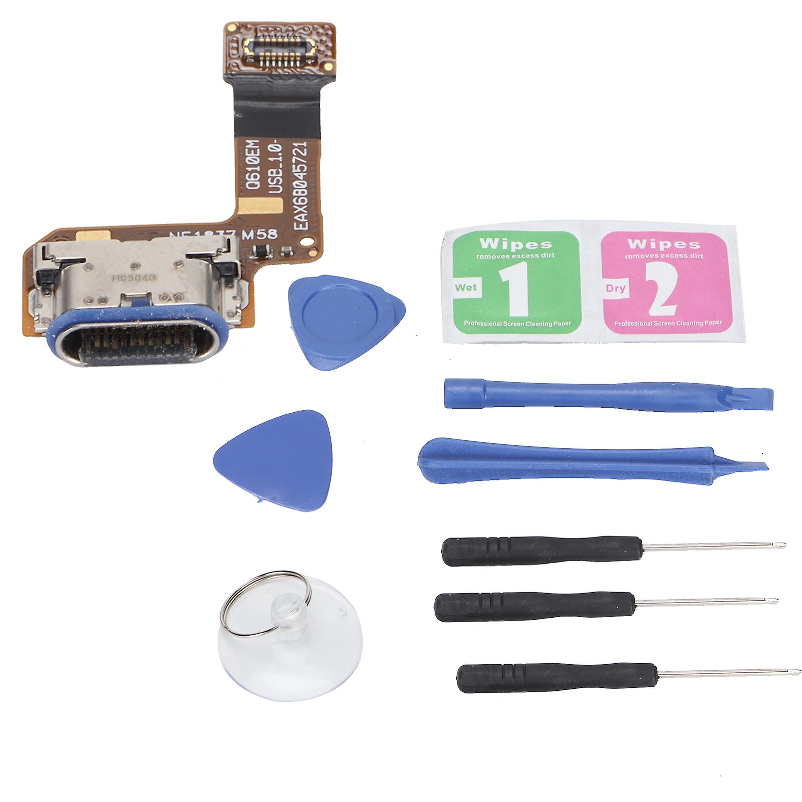 LG Q7 Q610 USB Charging Port Connector Flex Cable Replacement - Durable & Tested