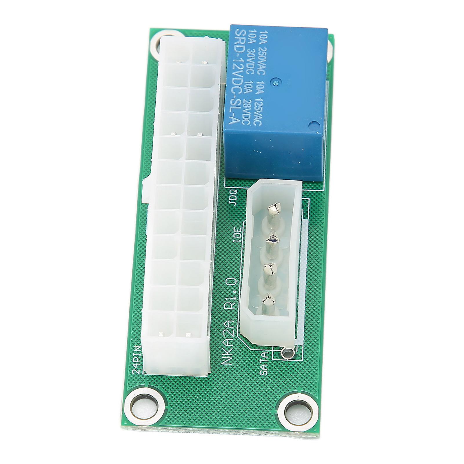 Multiple Power Supply Adapter ATX 24Pin Dual Startup Board PCB