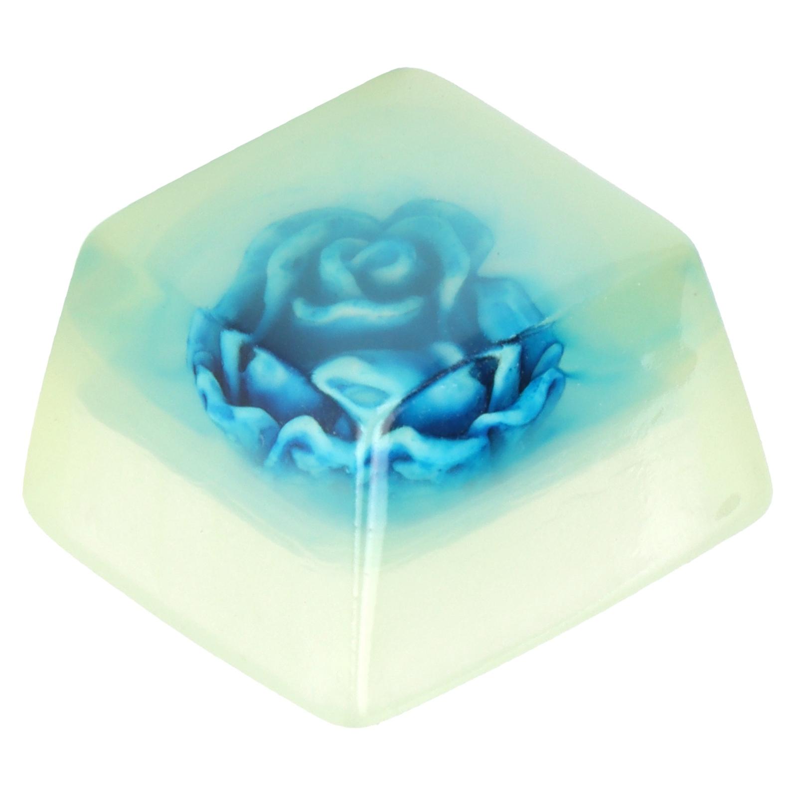 Resin Keycap HandMade CorrosionResistant Universal Mechanical Keyboard Accessories(White Rose )