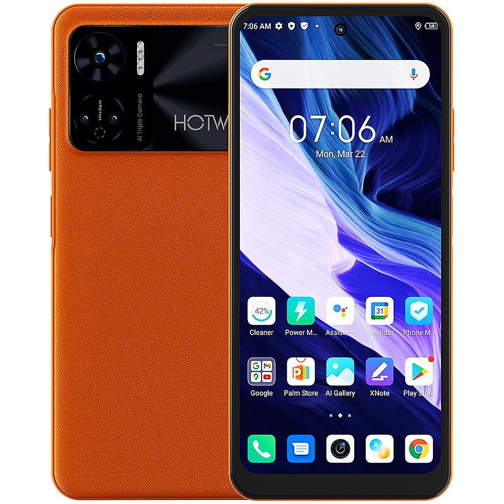 HOTWAV Note 12 Smartphone 6.8'' HD+ Android 13 8+128GB Octa-Core Mobile Phone 48MP NFC 6180mAhOrange