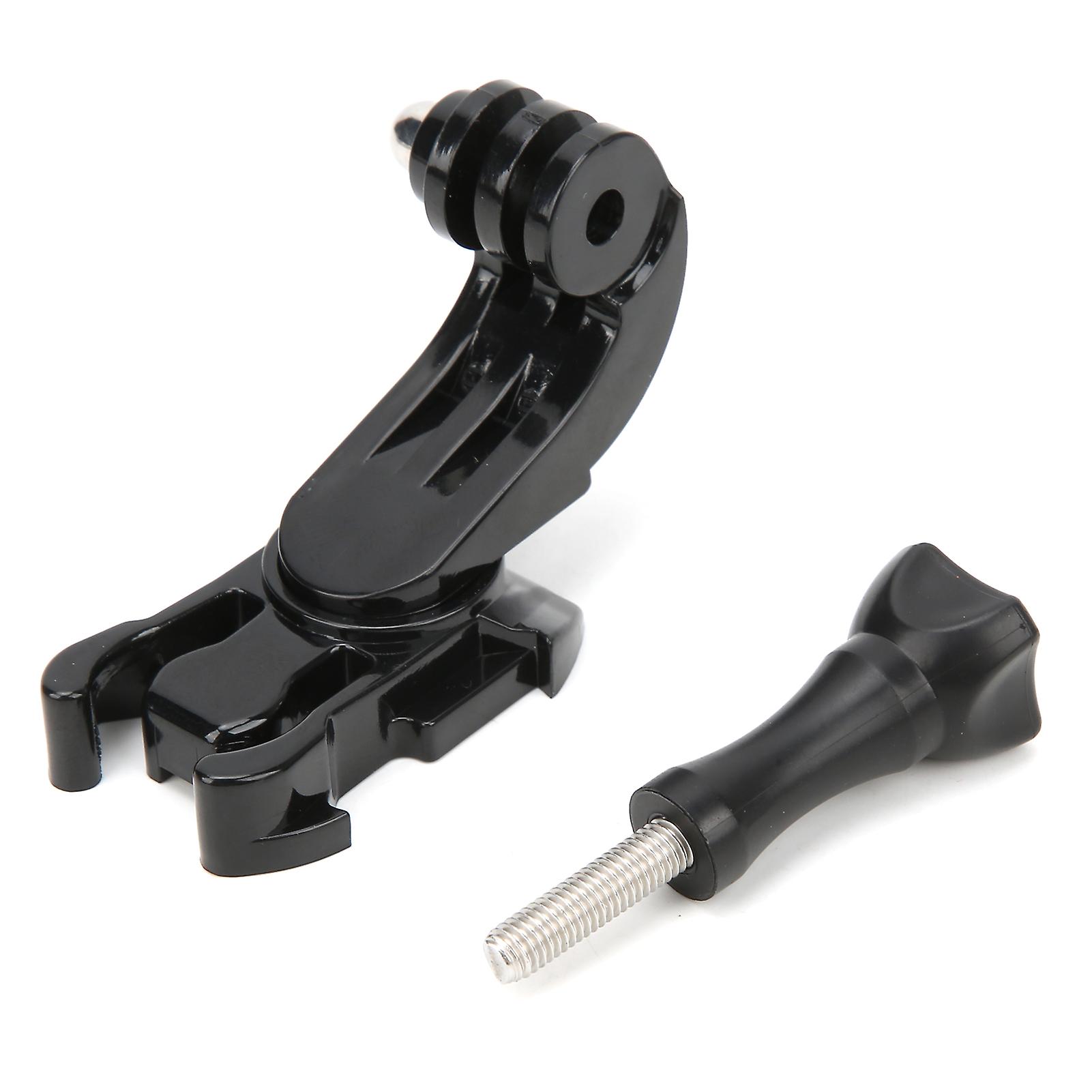 360° Rotating J Hook Buckle Mount Base for GoPro - Durable, Quick Release & Versatile