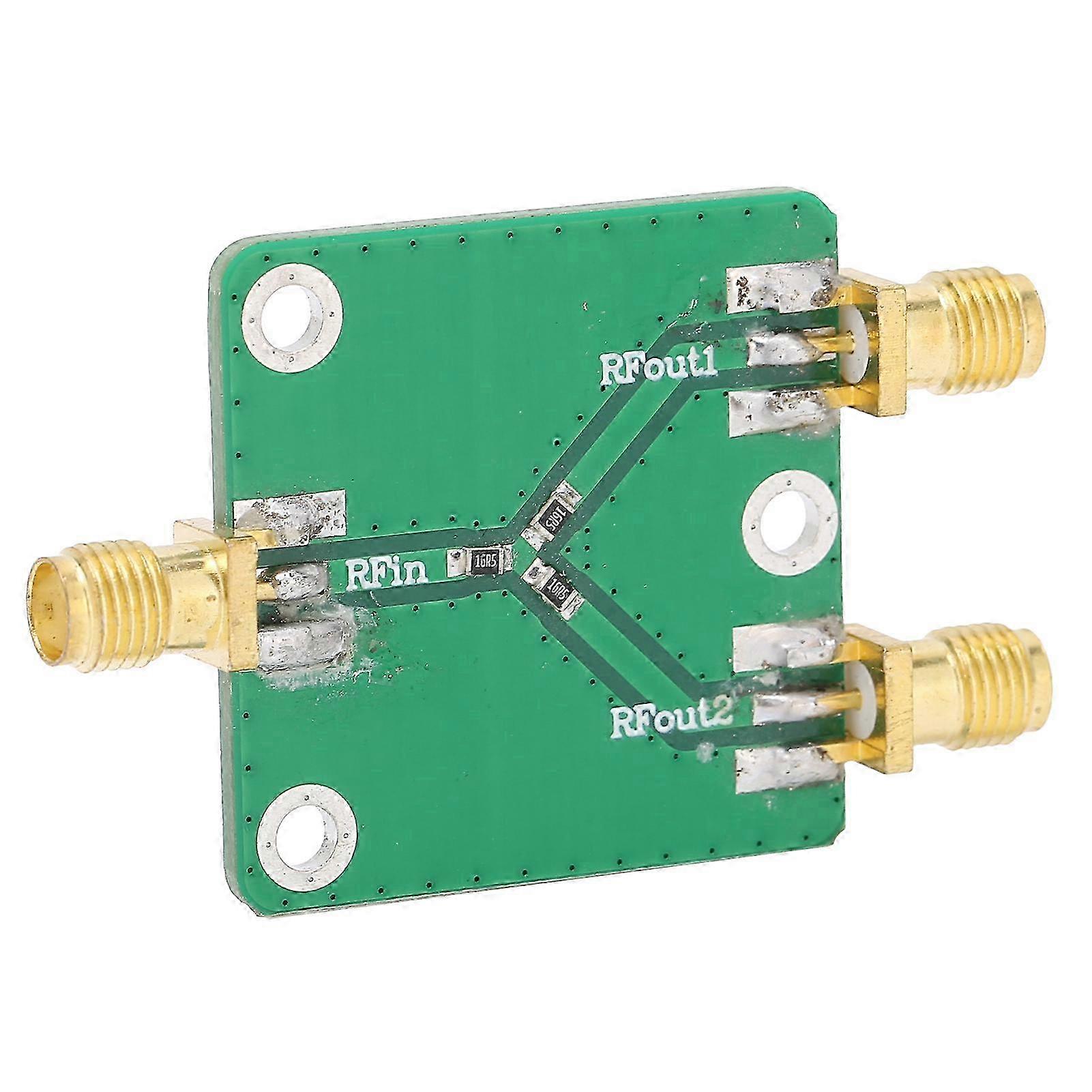 RF Module 2?Way Resistance Power Splitter PCB Board Industrial Eletrical Supplies DC?5G
