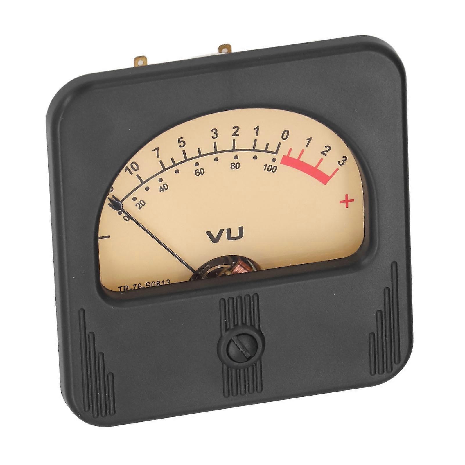 VU Meter ABS PMMA Backlight Voltage 2.8V 3.8V 20ma DB Level Meter Header compatible with Recording Studio