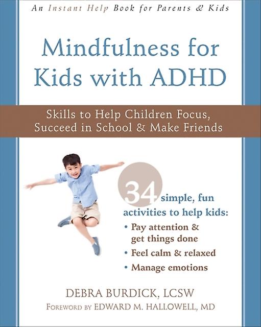 Mindfulness For Kids With Adhd by Edward M Hallowell Paperback Book