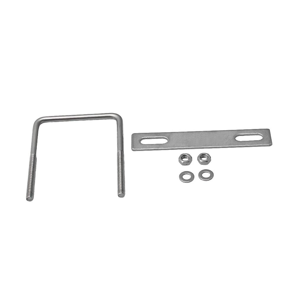 Stainless Steel U Shape Bolt M8 Thread with Nut Washers for Pipe Fixing