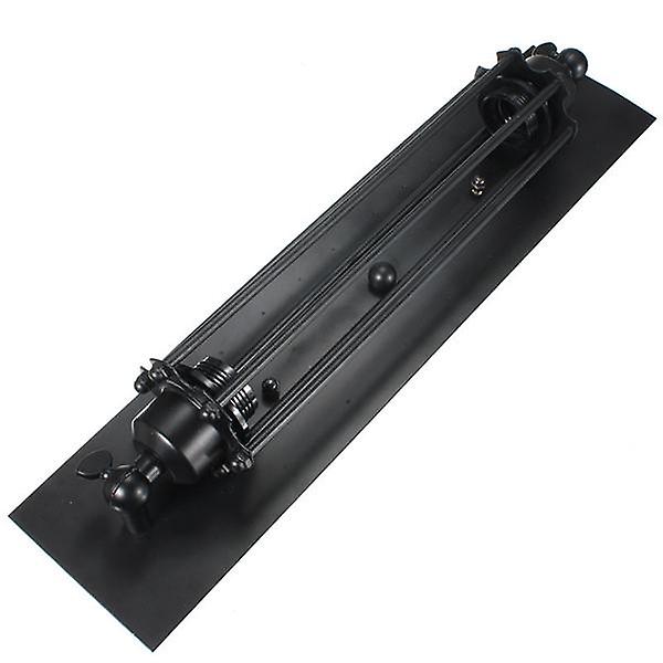 New Industrial Long Black Wall Plate Retro Wall Light Rustic Wall Sconce Plate