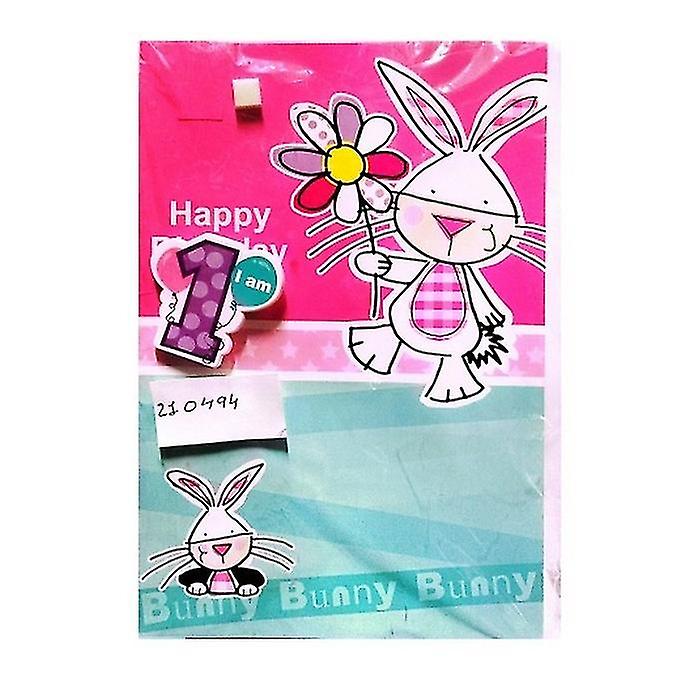 Simon Elvin I Am Bunny 1st Birthday Greetings Card