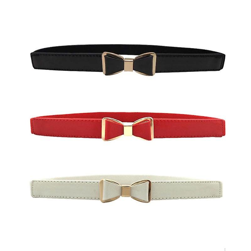 Knut Midjeband Kvinnor Lady Elastisk Bred Stretch Båge Midjebälte