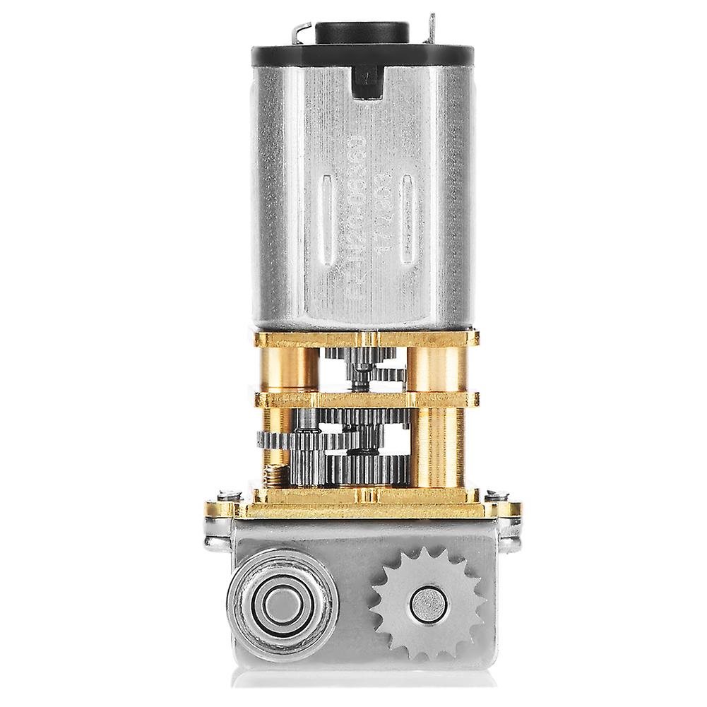 Rankomu Gear Motor DC12V 11RPM N20 Right Angle Metal Gearbox Micro Gear Motor for 3D Printing Pen
