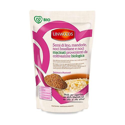Flax seeds, almonds, Brazil nuts and ground walnuts 200 g