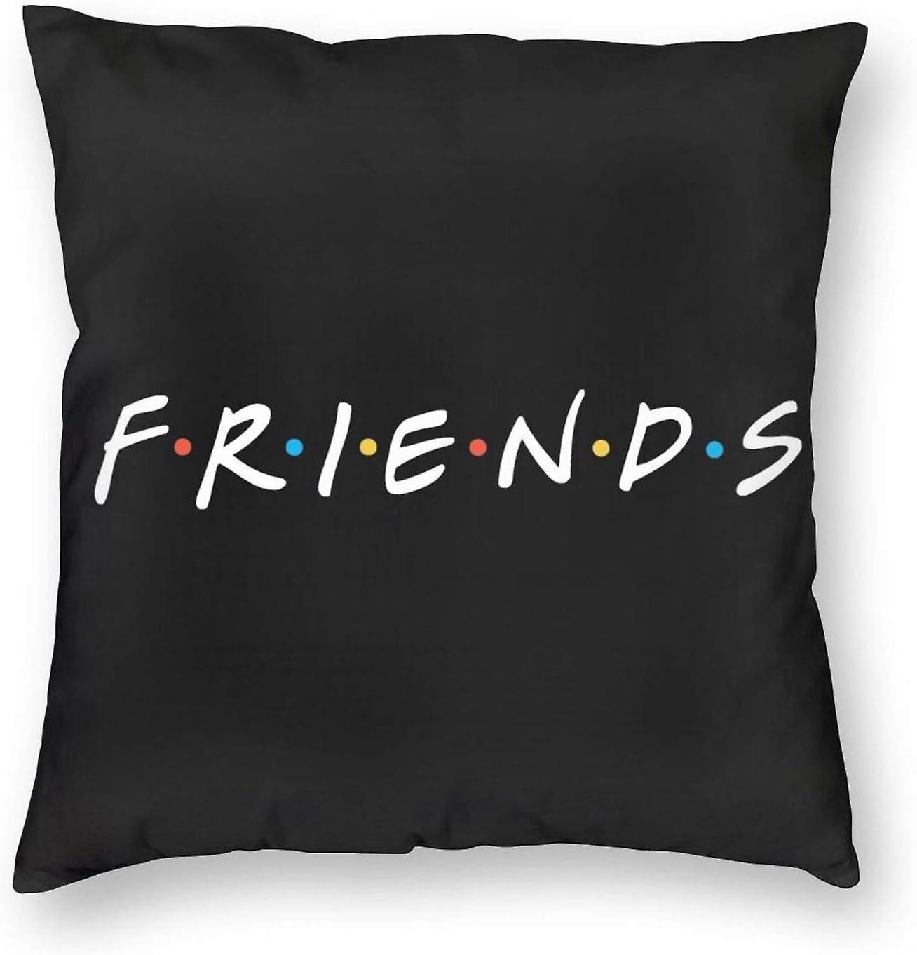 友達のロゴテレビ番組のクッションカバースローソファ枕カバーチェアクッション漫画のベッド枕カーシートクッション55cm * 55cmクッションカバー